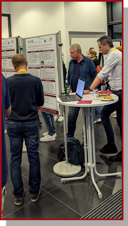 Discussions during poster session.